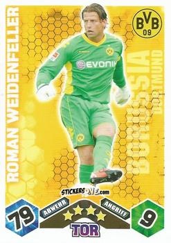 Figurina Roman Weidenfeller - German Football Bundesliga 2010-2011. Match Attax n. 19 - Topps