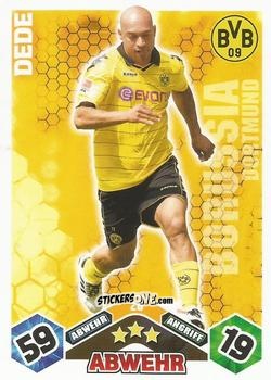 Cromo Dede - German Football Bundesliga 2010-2011. Match Attax n. 20 - Topps