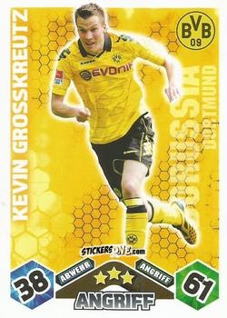 Sticker Kevin Grosskreutz - German Football Bundesliga 2010-2011. Match Attax n. 35 - Topps
