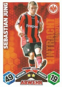 Figurina Sebastian Jung - German Football Bundesliga 2010-2011. Match Attax n. 43 - Topps