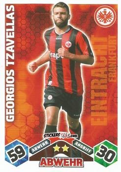 Cromo Georgios Tzavellas - German Football Bundesliga 2010-2011. Match Attax n. 44 - Topps
