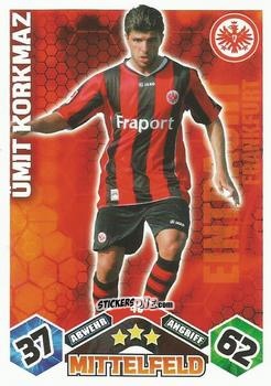 Cromo Ümit Korkmaz - German Football Bundesliga 2010-2011. Match Attax n. 48 - Topps