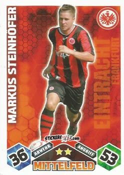 Figurina Markus Steinhöfer - German Football Bundesliga 2010-2011. Match Attax n. 50 - Topps