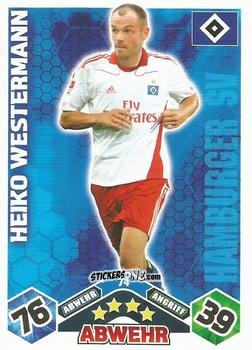 Figurina Heiko Westermann - German Football Bundesliga 2010-2011. Match Attax n. 74 - Topps