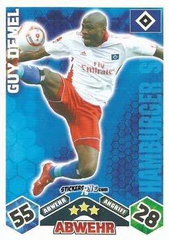 Figurina Guy Demel - German Football Bundesliga 2010-2011. Match Attax n. 76 - Topps
