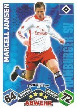 Cromo Marcell Jansen - German Football Bundesliga 2010-2011. Match Attax n. 79 - Topps