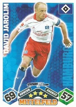 Cromo David Jarolim - German Football Bundesliga 2010-2011. Match Attax n. 82 - Topps