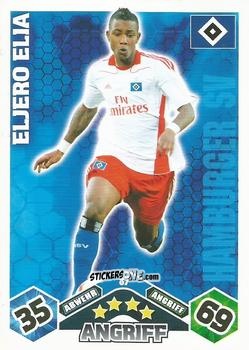 Sticker Eljero Elia - German Football Bundesliga 2010-2011. Match Attax n. 87 - Topps