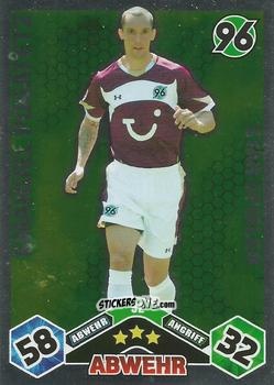 Cromo Emanuel Pogatetz - German Football Bundesliga 2010-2011. Match Attax n. 92 - Topps