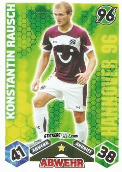 Cromo Konstantin Rausch - German Football Bundesliga 2010-2011. Match Attax n. 95 - Topps