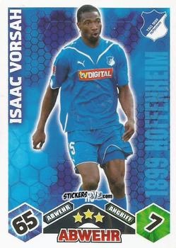 Cromo Isaac Vorsah - German Football Bundesliga 2010-2011. Match Attax n. 115 - Topps