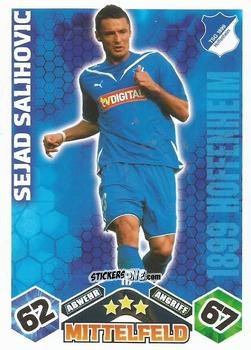Cromo Sejad Salihovic - German Football Bundesliga 2010-2011. Match Attax n. 117 - Topps