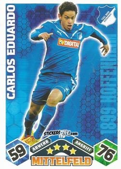 Figurina Carlos Eduardo - German Football Bundesliga 2010-2011. Match Attax n. 119 - Topps