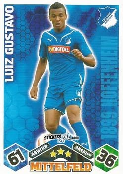 Sticker Luiz Gustavo - German Football Bundesliga 2010-2011. Match Attax n. 120 - Topps