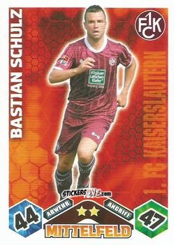 Cromo Bastian Schulz - German Football Bundesliga 2010-2011. Match Attax n. 134 - Topps