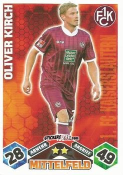Cromo Oliver Kirch - German Football Bundesliga 2010-2011. Match Attax n. 135 - Topps