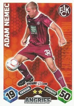 Figurina Adam Nemec - German Football Bundesliga 2010-2011. Match Attax n. 143 - Topps