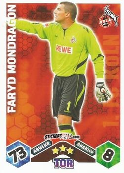 Figurina Faryd Mondragon - German Football Bundesliga 2010-2011. Match Attax n. 145 - Topps