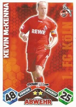Sticker Kevin Mckenna - German Football Bundesliga 2010-2011. Match Attax n. 147 - Topps