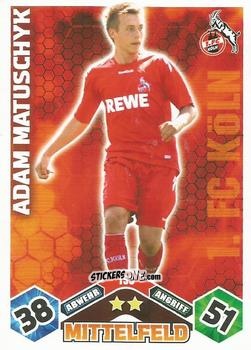 Figurina Adam Matuschyk - German Football Bundesliga 2010-2011. Match Attax n. 153 - Topps