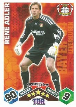 Figurina René Adler - German Football Bundesliga 2010-2011. Match Attax n. 163 - Topps