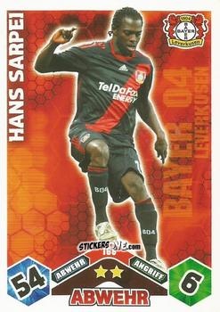 Cromo Hans Sarpei - German Football Bundesliga 2010-2011. Match Attax n. 168 - Topps