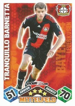 Cromo Tranquillo Barnetta - German Football Bundesliga 2010-2011. Match Attax n. 170 - Topps