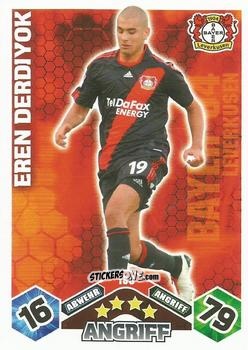 Cromo Eren Derdiyok - German Football Bundesliga 2010-2011. Match Attax n. 180 - Topps