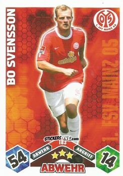 Cromo Bo Svensson - German Football Bundesliga 2010-2011. Match Attax n. 183 - Topps