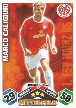 Cromo Marco Caligiuri - German Football Bundesliga 2010-2011. Match Attax n. 188 - Topps