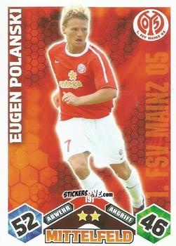 Cromo Eugen Polanski - German Football Bundesliga 2010-2011. Match Attax n. 191 - Topps