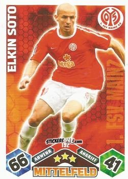 Cromo Elkin Soto - German Football Bundesliga 2010-2011. Match Attax n. 192 - Topps