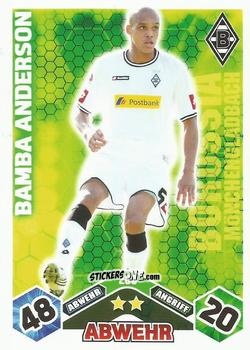Cromo Bamba Anderson - German Football Bundesliga 2010-2011. Match Attax n. 200 - Topps