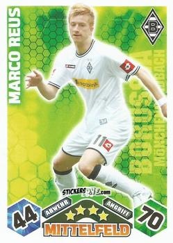 Figurina Marco Reus - German Football Bundesliga 2010-2011. Match Attax n. 206 - Topps