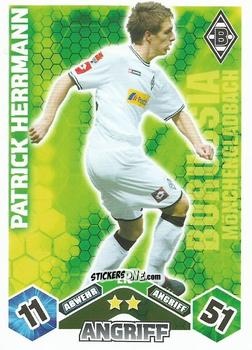 Cromo Patrick Herrmann - German Football Bundesliga 2010-2011. Match Attax n. 216 - Topps