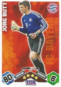 Figurina Jörg Butt - German Football Bundesliga 2010-2011. Match Attax n. 217 - Topps