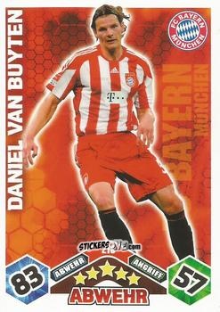 Sticker Daniel van Buyten - German Football Bundesliga 2010-2011. Match Attax n. 218 - Topps