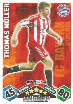Sticker Thomas Müller - German Football Bundesliga 2010-2011. Match Attax n. 234 - Topps