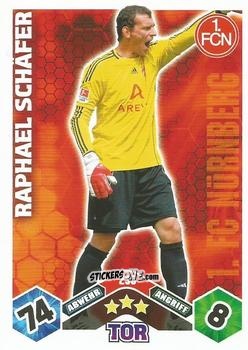 Cromo Raphael Schäfer - German Football Bundesliga 2010-2011. Match Attax n. 235 - Topps