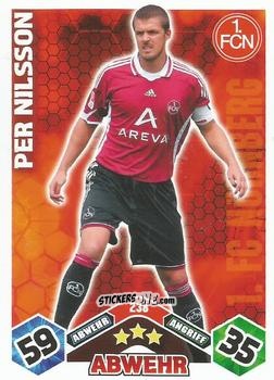 Figurina Per Nilsson - German Football Bundesliga 2010-2011. Match Attax n. 238 - Topps