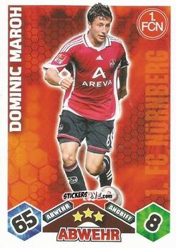 Sticker Dominic Maroh - German Football Bundesliga 2010-2011. Match Attax n. 239 - Topps