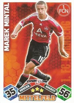 Sticker Marek Mintal - German Football Bundesliga 2010-2011. Match Attax n. 242 - Topps