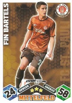 Sticker Fin Bartels - German Football Bundesliga 2010-2011. Match Attax n. 265 - Topps