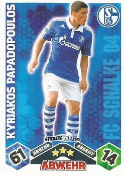 Cromo Kyriakos Papadopoulos - German Football Bundesliga 2010-2011. Match Attax n. 272 - Topps