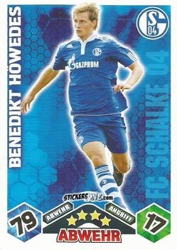 Cromo Benedikt Höwedes - German Football Bundesliga 2010-2011. Match Attax n. 275 - Topps