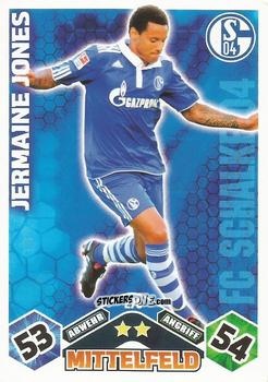 Cromo Jermaine Jones - German Football Bundesliga 2010-2011. Match Attax n. 278 - Topps