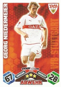 Figurina Georg Niedermeier - German Football Bundesliga 2010-2011. Match Attax n. 296 - Topps