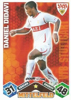 Sticker Daniel Didavi - German Football Bundesliga 2010-2011. Match Attax n. 299 - Topps