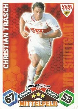 Figurina Christian Träsch - German Football Bundesliga 2010-2011. Match Attax n. 300 - Topps