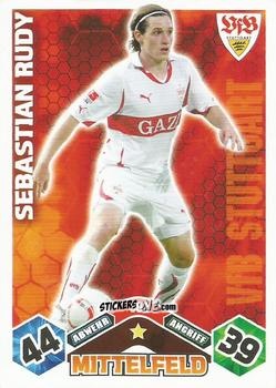 Cromo Sebastian Rudy - German Football Bundesliga 2010-2011. Match Attax n. 302 - Topps
